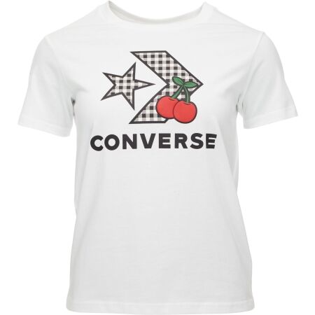 Dámské tričko - Converse CHERRY STAR CHEVRON INFILL - 1