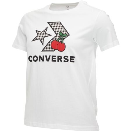 Dámské tričko - Converse CHERRY STAR CHEVRON INFILL - 2
