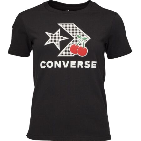 Converse CHERRY STAR CHEVRON INFILL - Dámské tričko