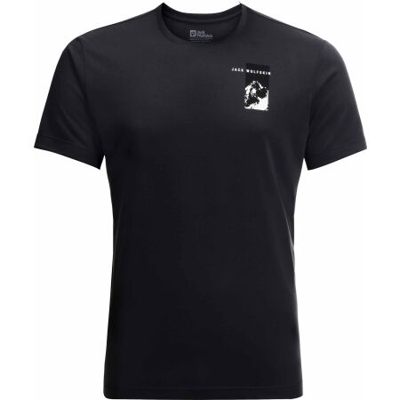 Pánské tričko - Jack Wolfskin VONNAN S/S GRAPHIC T M - 1