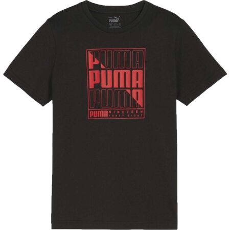 Chlapecké triko - Puma GRAPHICS WORDING TEE B - 1