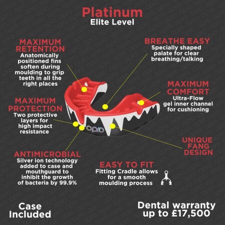Chránič zubů - Opro PLATINUM - 6