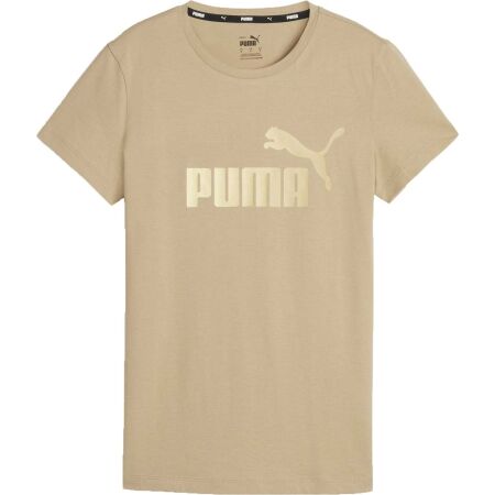 Dámské tričko - Puma ESSENTIALS+ METALLIC LOGO TEE - 1
