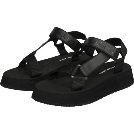 Dámské sandály - Calvin Klein SANDAL VELCRO WEBBING - 2