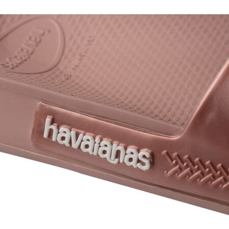Dámské pantofle - HAVAIANAS SLIDE CLASSIC METALLIC - 6