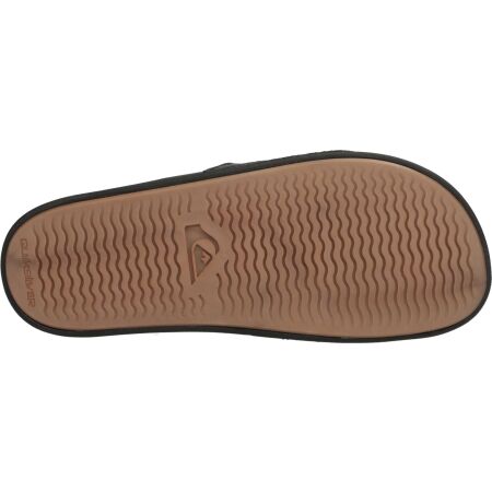 Pánské kožené pantofle - Quiksilver RIVI NUBUCK SLIDE - 6