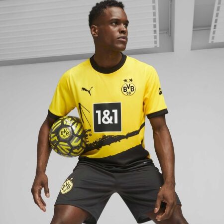 Puma BVB HOME JERSEY - Pánský fotbalový dres