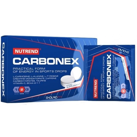 Energetické tablety - Nutrend CARBONEX 12tab