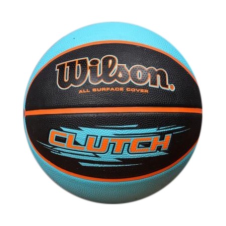 Basketbalový míč - Wilson CLUTCH RBR BSKT BLAQU