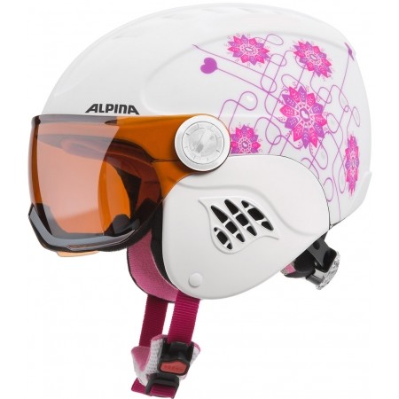 Dětská lyžařská helma - Alpina Sports CARAT VISOR