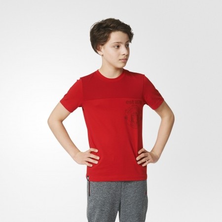 Chlapecké tričko - adidas FOOTBALL CLUB MUFC TEE - 3