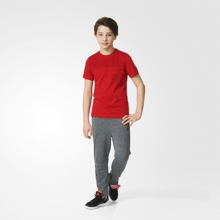Chlapecké kalhoty - adidas FOOTBALL CLUB MUFC KNITTED TIRO PANT - 4