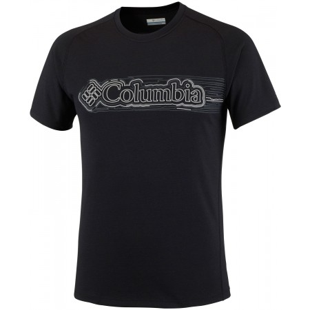 Columbia MOUNTAIN TECH LOGO SS CREW - Pánské triko s krátkým rukávem