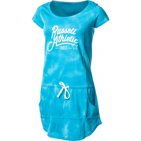 Dámské šaty - Russell Athletic BATIKA BLUE DRESS - 2