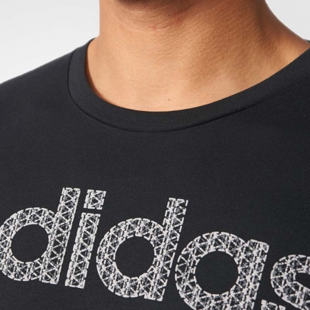 Pánské tričko - adidas ESS LINEAR KNITTING REGULAR TEE - 6