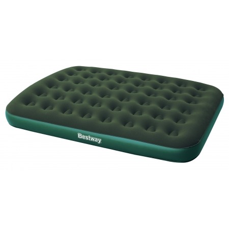 Nafukovací matrace - Bestway FLOCKED AIR BED GN - 1