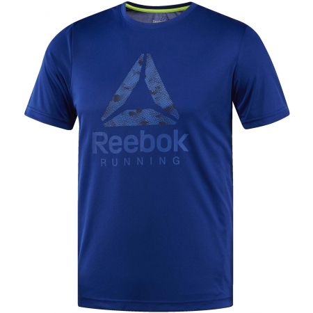 Pánské běžecké triko - Reebok RUN GRAPHIC TEE - 1