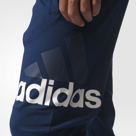 Pánské sportovní kalhoty - adidas ESS LOGO  TAPERED SINGLE JERSEY PANT - 5