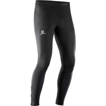Pánské běžecké kalhoty - Salomon AGILE LONG TIGHT M - 1