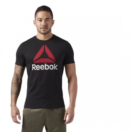 Pánské sportovní tričko - Reebok QQR-REEBOK STACKED - 3