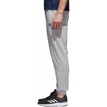 Pánské kalhoty - adidas ESSENTIALS TAPERED BANDED SINGLE JERSEY PANT - 4