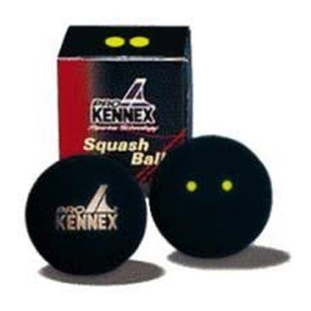 Squashový míč - Pro Kennex SQ MÍČ ŽLUTÝ DVĚ TEČKY