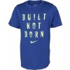 Chlapecké tréninkové tričko - Nike DRY TEE BUILT NOT BORN B - 1