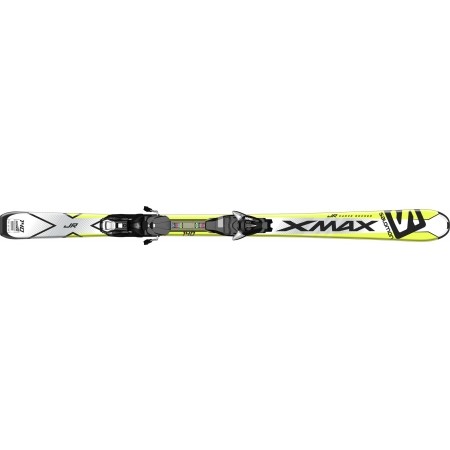 Juniorské sjezdové lyže - Salomon E X-MAX JR M + E EZY7 B80 - 2