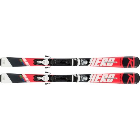 Dětské sjezdové lyže - Rossignol HERO JR + XPRESS JR 7 - 4