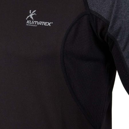 Pánské běžecké tričko s dlouhým rukávem - Klimatex SVEN - 4