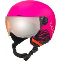 Dětská lyžařská helma se štítem
