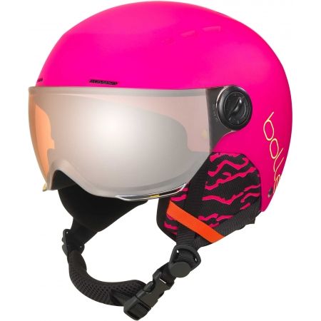 Dětská lyžařská helma se štítem - Bolle QUIZ VISOR