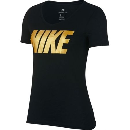 Dámské triko - Nike NSW TEE NIKE MTLC BLOCK - 1