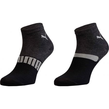 Sportovní ponožky - Puma QUARTER WORDING 2P - 1