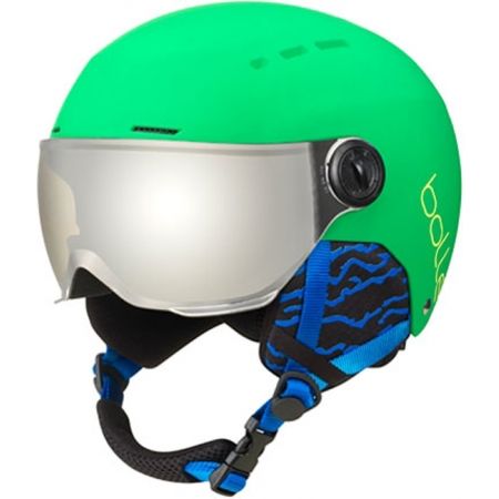 Bolle QUIZ VISOR - Dětská lyžařská helma se štítem