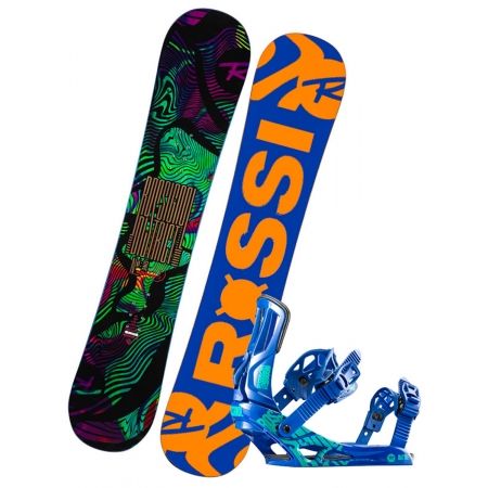 Set snowboardového prkna - Rossignol SET DISTRICT WIDE + BAT M/L - 4