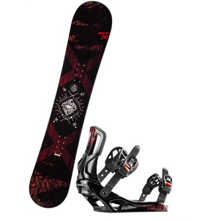 Set snowboardového prkna - Rossignol SET CIRCUIT WIDE + BAT M/L - 4