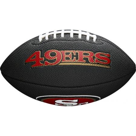 Mini míč na americký fotbal - Wilson MINI NFL TEAM SOFT TOUCH FB BL SF - 2