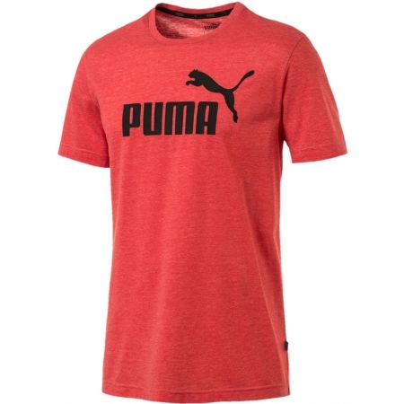 Pánské triko s krátkým rukávem - Puma SS HEATHER TEE - 1