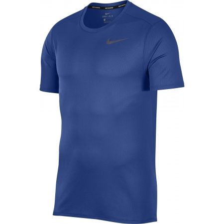 Pánské běžecké tričko - Nike DRI FIT BREATHE RUN TOP SS - 1