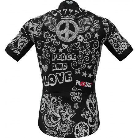 Pánský cyklistický dres - Rosti PEACE AND LOVE - 3