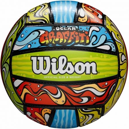 Volejbalový míč - Wilson OCEAN GRAFFITI VBALL - 1