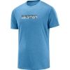 Pánské běžecké tričko - Salomon AGILE GRAPHIC TEE M - 1