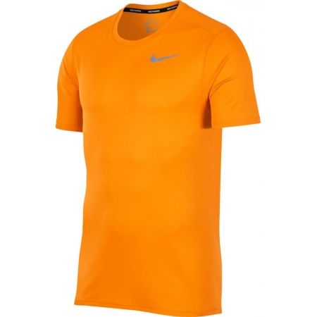 Pánské běžecké tričko - Nike DRI FIT BREATHE RUN TOP SS - 1