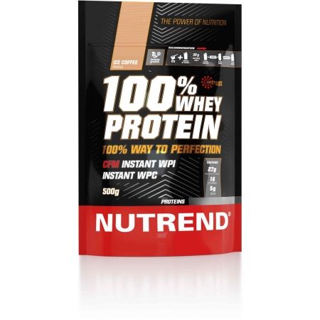 Protein - Nutrend 100% WHEY PROTEIN 500G LEDOVÁ KÁVA