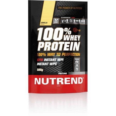 Protein - Nutrend 100% WHEY PROTEIN 500G VANILKA