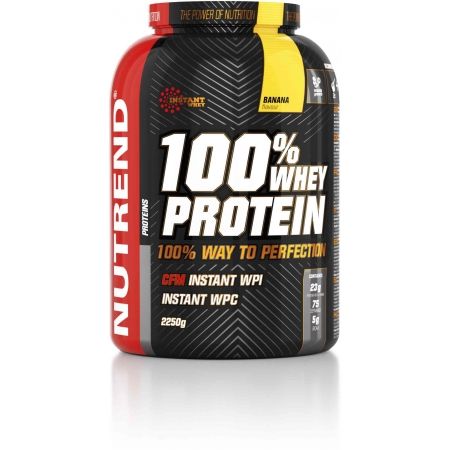 Protein - Nutrend 100% WHEY PROTEIN 2250G BANÁN