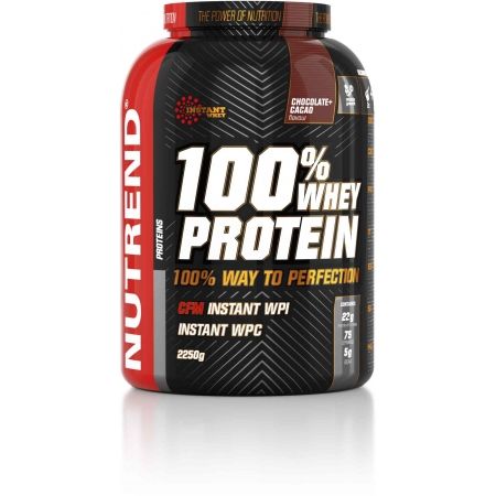 Protein - Nutrend 100% WHEY PROTEIN 2250G ČOKOLÁDA + KAKAO