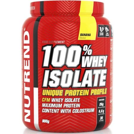 Protein - Nutrend 100% WHEY ISOLATE 900G BANÁN