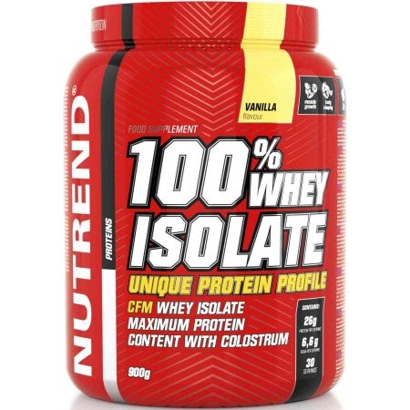 Protein - Nutrend 100% WHEY ISOLATE 900 G VANILKA